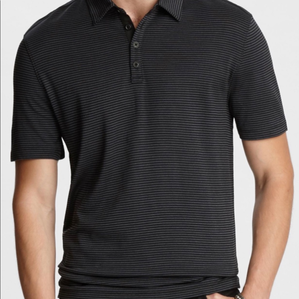 John Varvatos NWT striped polo